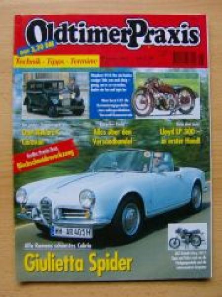 Oldtimer Praxis 8/2001