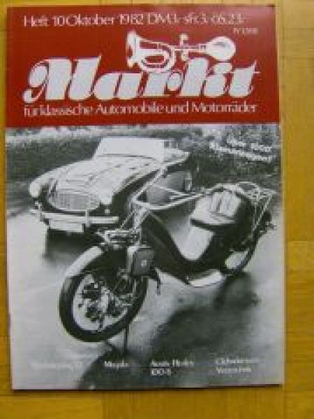 Markt 10/1982 Austin Healey 100/6, Megola, Ardie 503