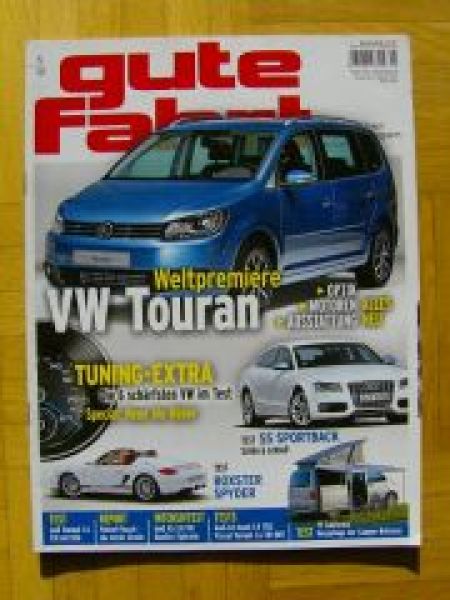 Gute Fahrt 5/2010 T5 California, Boxster Spyder, A5 3.0TDI, S5 S