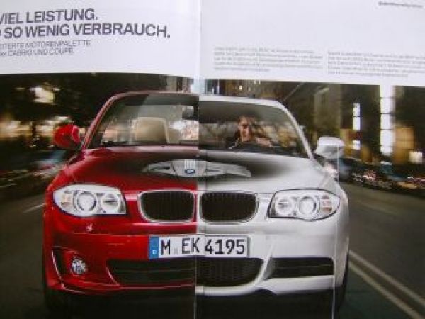 BMW Neue 1er Cabrio Coupè Argumente Januar 2011 Rarität