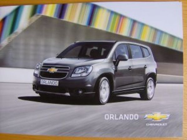 Chevrolet Olrando Prospekt Februar 2011 +Preisliste NEU