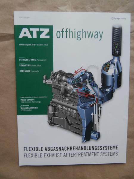 ATZ offhighway 10/201 Flexible Abgasnachbehandlungssysteme,Antriebsstrang,Simulation,Hydraulik
