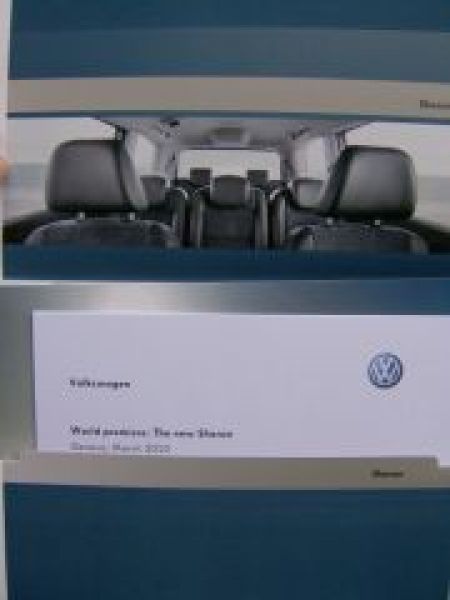 VW Sharan Genf März 2010 Englisch +Fotos