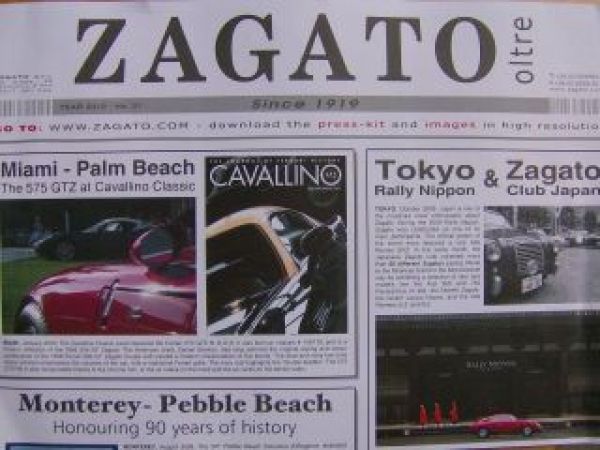 Zagato Nr.1 Zeitung 2getthere PRT, Perana Z-One, Joule