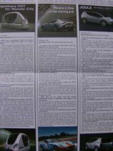 Zagato Nr.1 Zeitung 2getthere PRT, Perana Z-One, Joule