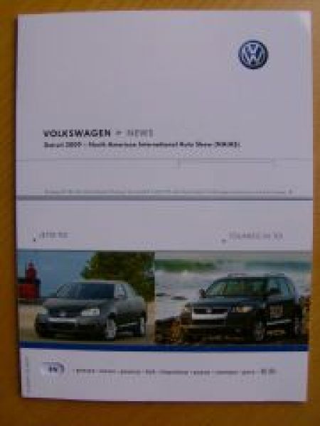 VW Detroit 2009 Jetta TDI, Touareg V6TDI USA Deutsche Sprache