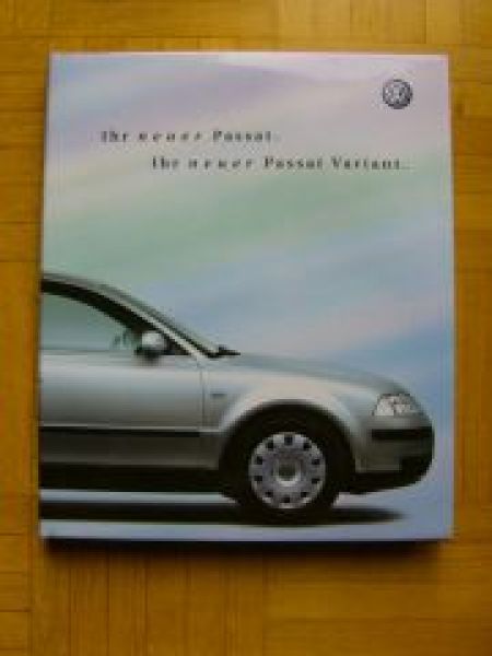 VW Werbebuch Neu Passat +Variant 2000 NEU 3B3 3B6