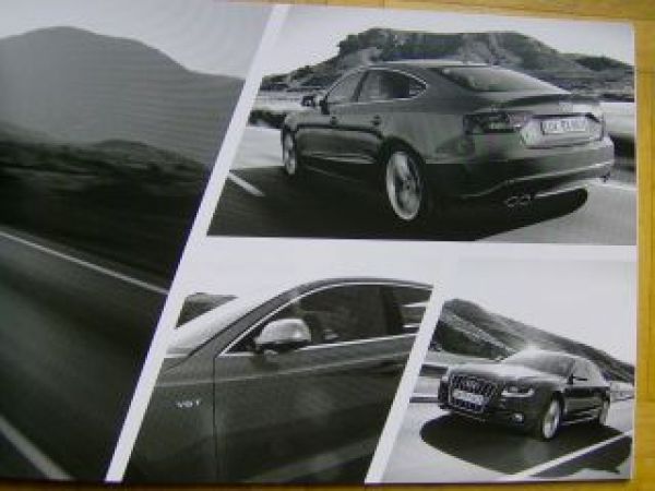 Audi S5 Sportback Prospekt Oktober 2010 NEU