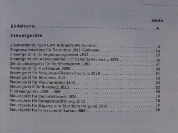 Audi Selbststudienprogramm 287 A8 2003 Elektrische Komponenten