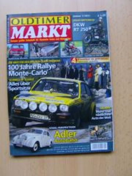 Markt 1/2011 Adler Autobahn, Alfa Giulia, Llyod Leukoplastbomber