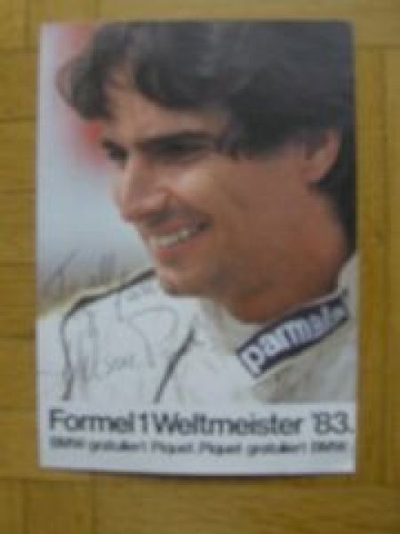 BMW M Power macht Formel 1 Weltmeister +Autogramm Nelson Piquet