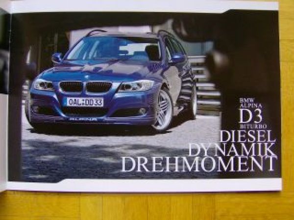 Alpina D3 Biturbo Limousine Touring Coupè E90 E91 E92 9/2008