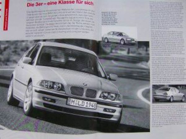 BMW informiert 4/1997 3er E46, Z07, CKD-Fertigung, James Bond