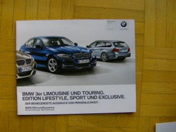 BMW 3er Limousine Touring E90 E91 Edition März 2011 NEU