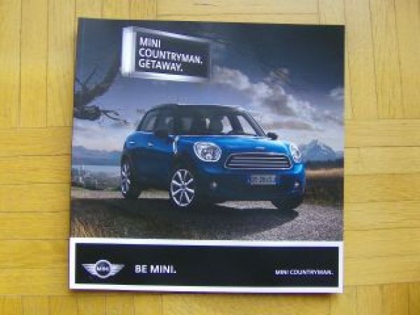 BMW Mini Countryman One, Cooper +S, SALL4 September 2010 R60