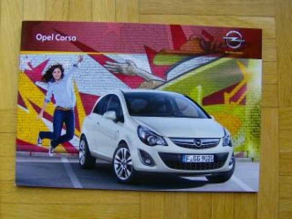 Opel Corsa D +Satellite Dezember 2010 NEU