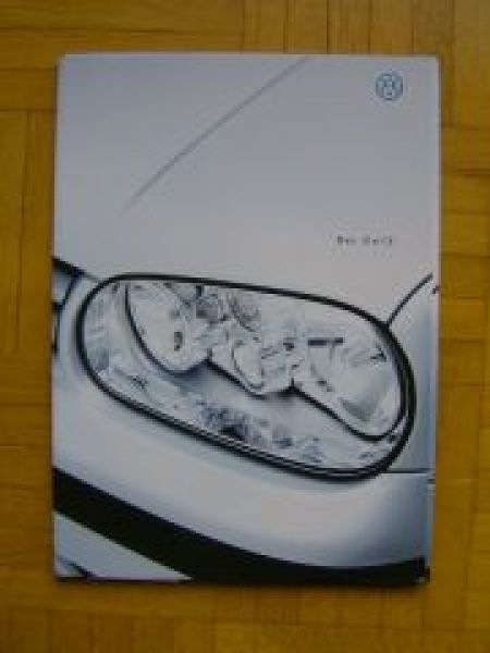 VW Golf4 Prospekt +Highline +GTI Mai 1999 Prospekt NEU