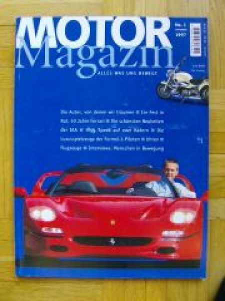Motor Magazin Nr.1 9/1997 IAA, BMW Cruiser R1200C