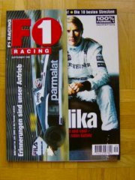 F1 Racing 9/1999 Mika Häkkinen, Eddie Irvine Sonderheft