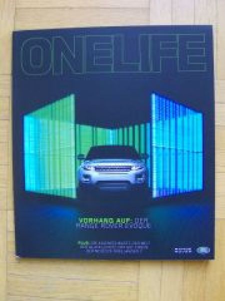 Land Rover One Life Ausgabe 18 2011Range Rover Evoque