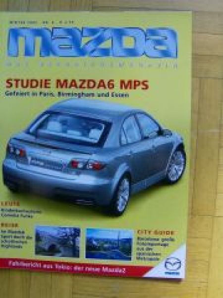 Mazda Winter 2002 Nr.4 6 MPS, MPV, RX-8,MPS