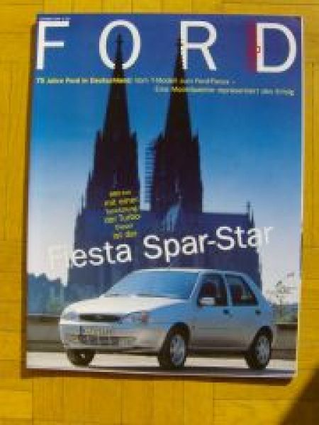 Ford Magazin 3/2000 Focus, Fiesta Turbodiesel,Ranger Wohnkabine