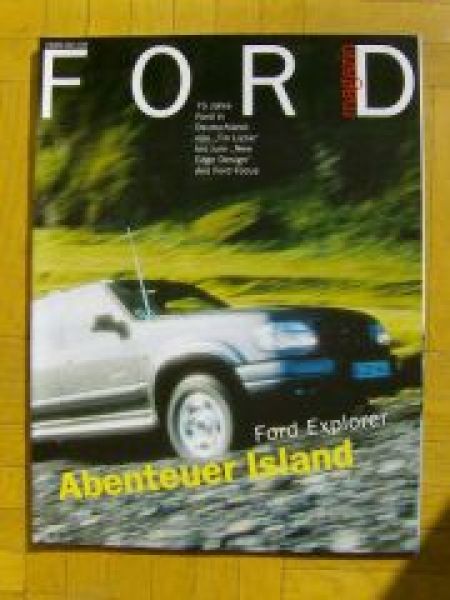 Ford magazin 1/2000 Explorer, Tin Lizzie,Focus