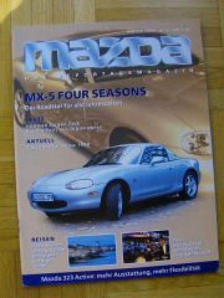 Mazda Magazin 4/1999 MX-5 Four Seasons,323 Active