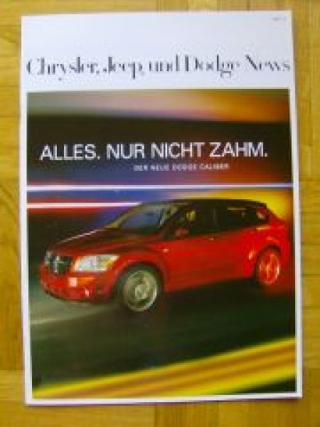 Chrysler,Jeep & Dodge News Heft 4 Caliber,PT Cruiser,300C CRD