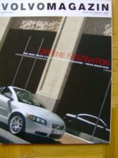 Volvo Magazin Herbst 2005 C70, Ocean Race,S40 T5AWD,P120 Amazon