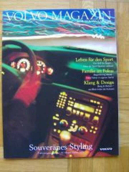 Volvo Magazin 3/1998 S80, S70 Select,RTI