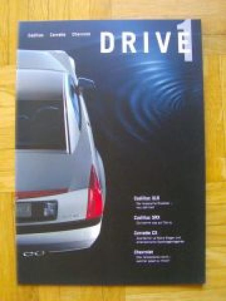 DRIVE1 Cadillac XLR SRX C5 Chevrolet Magazin NEU