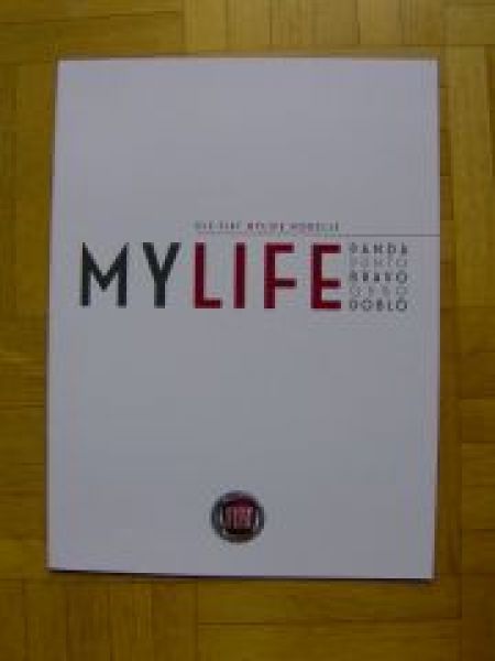 Fiat MY LIFE Panda Punto Bravo Qubo Doblò Februar 2011 NEU