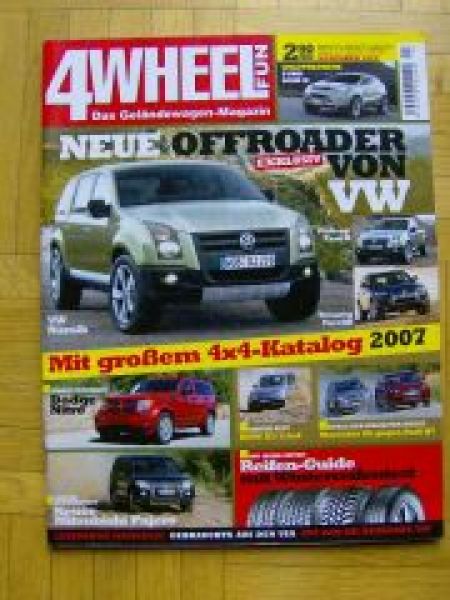 4 Wheel Fun 11/2006 Dodge Nitro,BMW X3 3.0sd E83,GL vs.Q7