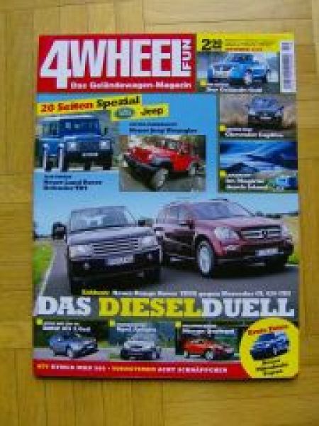 4 Wheel Fun 10/2006 X3 30sd E83,Antara,Qashqai,GL420CDI vs. Rang