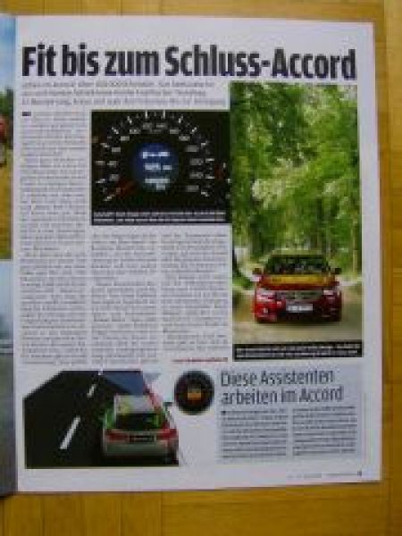 Auto Bild 1/2011 Dauertest Honda Accord Tourer