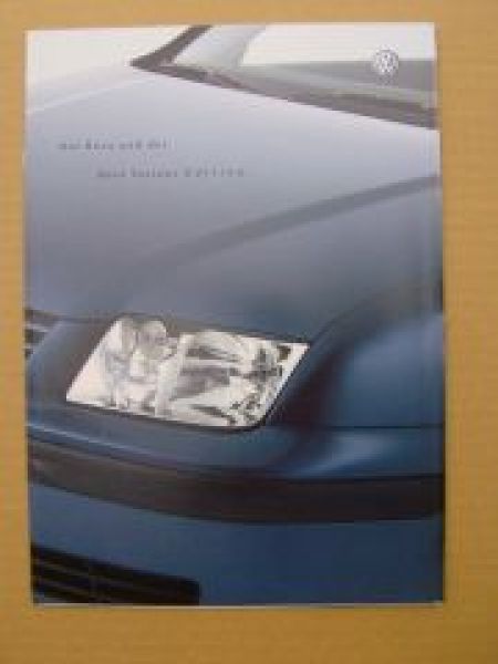 VW Bora & Variant Edition März 2001 +Preisliste NEU