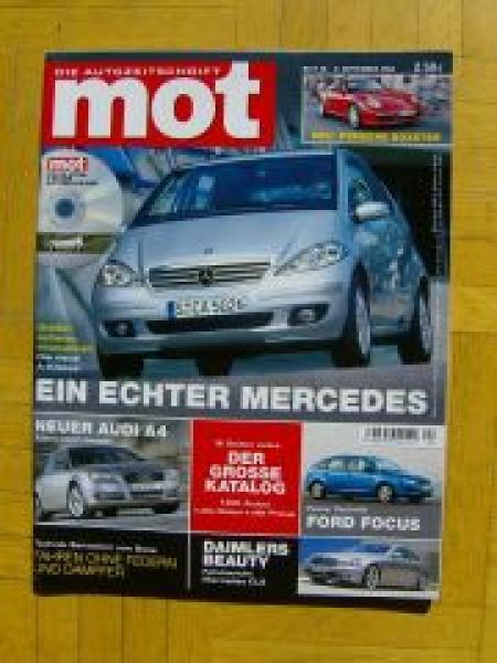 mot 20/2004 A-Klasse +Video-CD,A4, CLS,Phaeton,300C Touring 5.7 Hemi