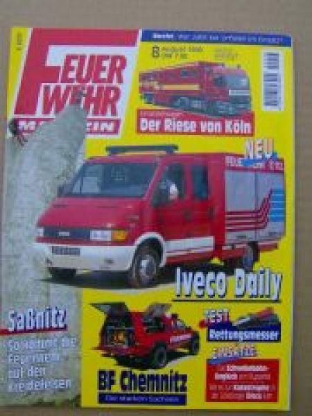 Feuerwehr Magazin 8/1999 Iveco Daily