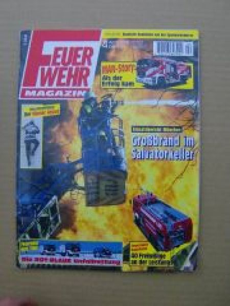 Feuerwehr Magazin 4/2000 THW,MAN-Story, LF24 auf Actros