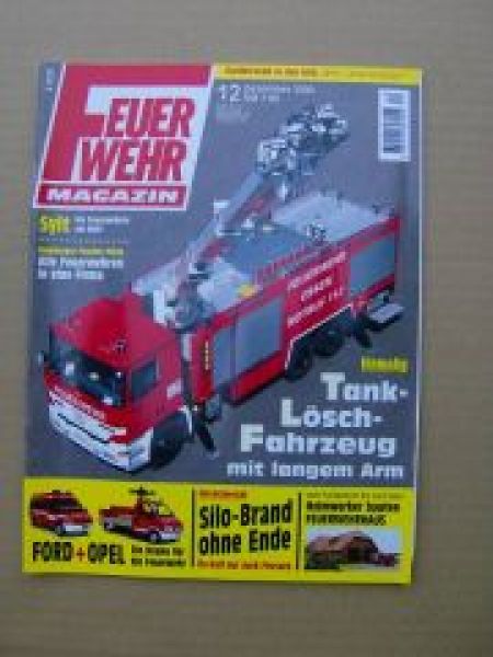 Feuerwehr Magazin 12/2000 Ford +Opel, VW T4