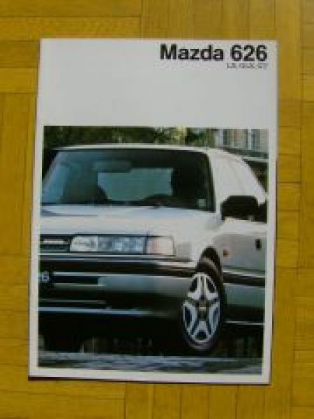 Mazda 626 Lx Glx Gt Prospekt Februar 19 Gd Gv Autoliteratur Hopel