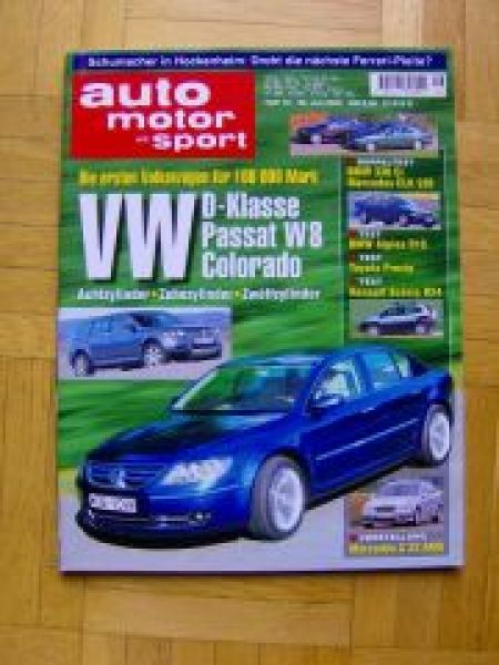 ams 16/2000 BMW 330Ci E46 vs. CLK 320, Alpina D10 E39,Scenic RX4