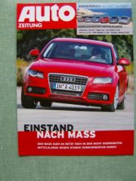 Auto Zeitung 23/2007 Audi A4 20tdi gegen C200 CDi BMW 318d E90 P