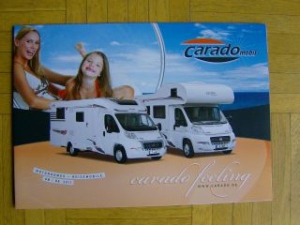 carado mobil Motorhomes Reisemobile 2011 NEU