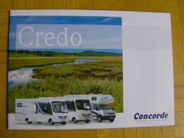 Concorde Credo August 2010 +Preisliste NEU