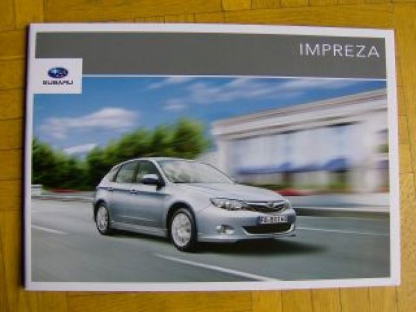 Subaru Impreza Prospekt Juni 2010 +Preisliste 2011 NEU