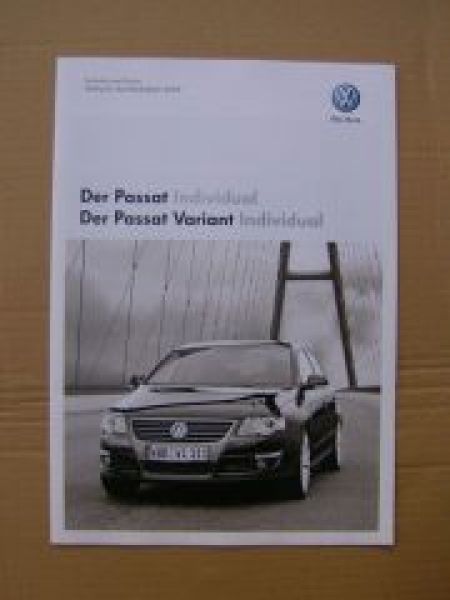 VW Passat +Variant Individual November 2008 NEU