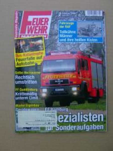 Feuerwehr Magazin 2/2009 Tro TLF 60/30-40-750-120,Fahrzeuge der