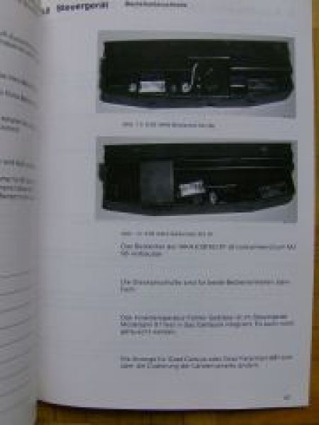 Seminar-Arbeitsmaterial Modelljahr 1997 E38 E39 Touring